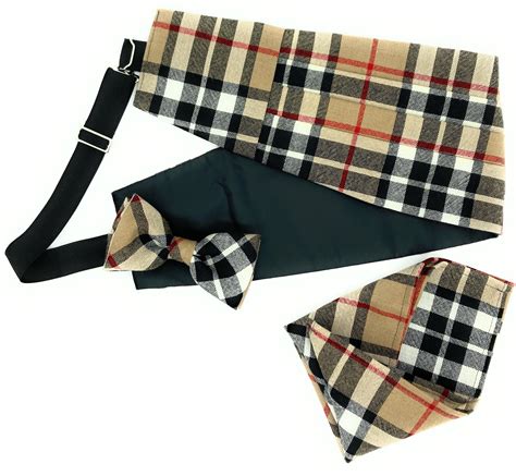 burberry cummerbund